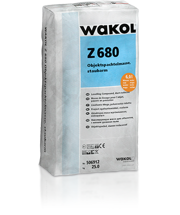 WAKOL Z 680 - Masă de șpaclu, scăzută de praf