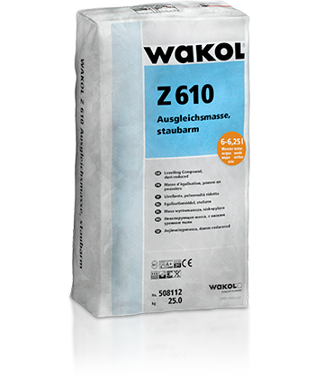 WAKOL Z 610 - Sapa autonivelanta, scăzută de praf